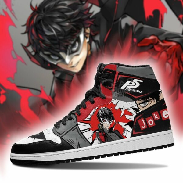 Persona 5 Joker Ren Amamiya Shoes Custom Anime Sneakers 3