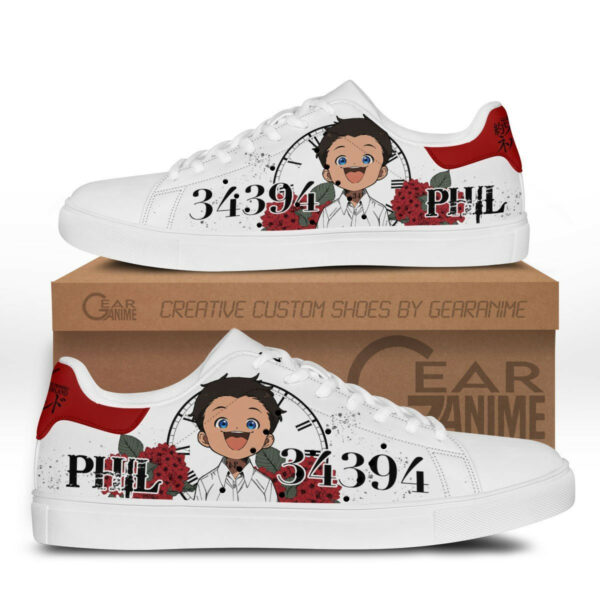 Phil 34394 Skate Shoes Custom The Promised Neverland Anime Sneakers 1