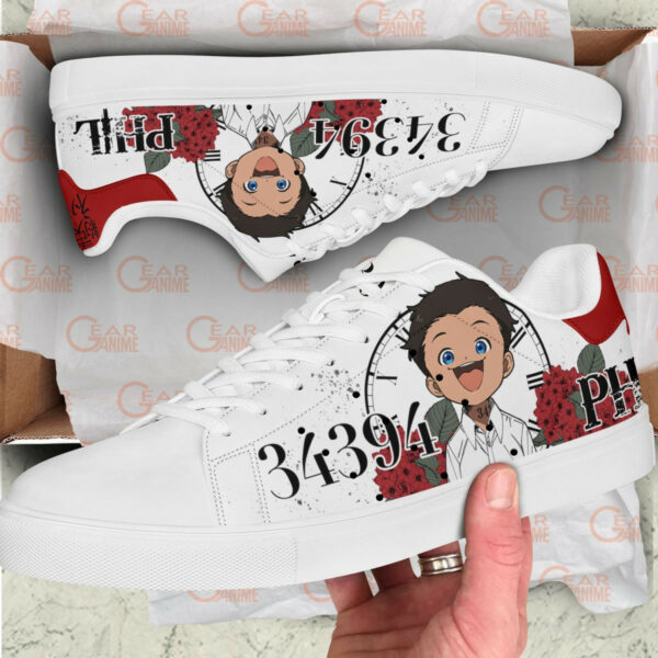 Phil 34394 Skate Shoes Custom The Promised Neverland Anime Sneakers 2