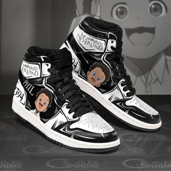 Phil The Promised Neverland Shoes Custom Anime Sneakers Fan Gift Idea 2