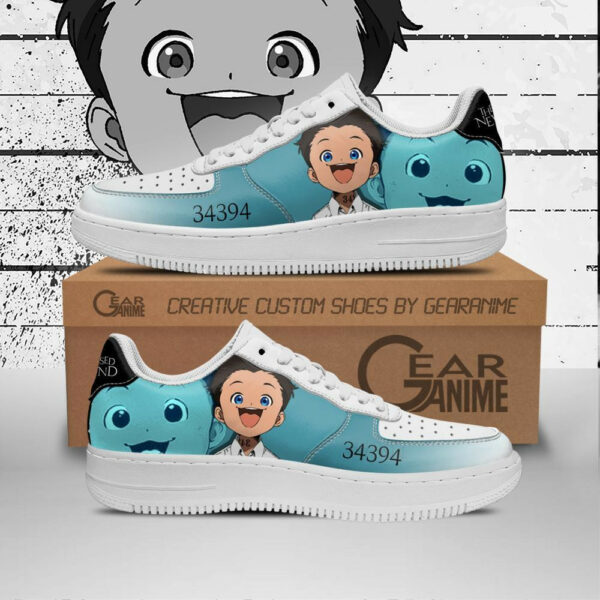 Phil The Promised Neverland Shoes Custom Anime Sneakers 1