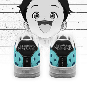 Phil The Promised Neverland Shoes Custom Anime Sneakers 6