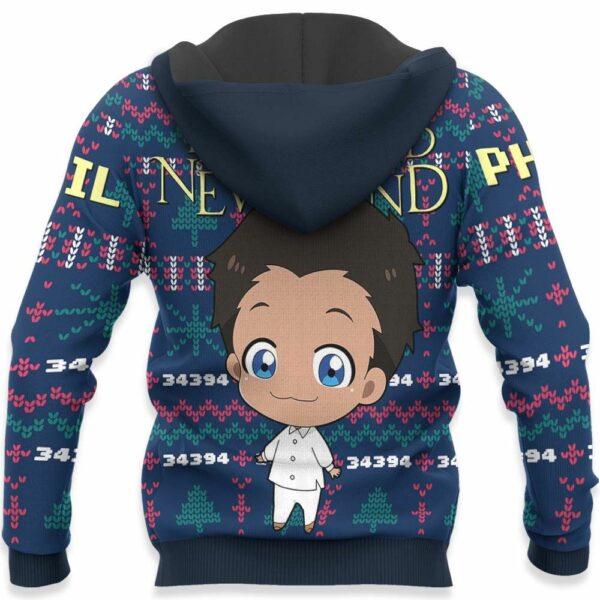 Phil Ugly Christmas Sweater Custom Anime The Promised Neverland XS12 4