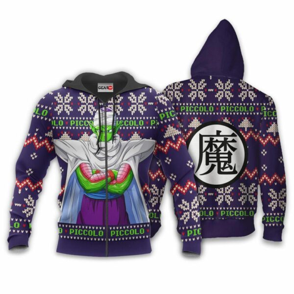 Piccolo Christmas Sweater Custom Anime Dragon Ball XS12 2