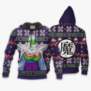 Piccolo Christmas Sweater Custom Anime Dragon Ball XS12 7