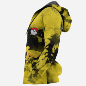 Pikachu Hoodie Custom Tie Dye Pokemon Anime Shirts 11