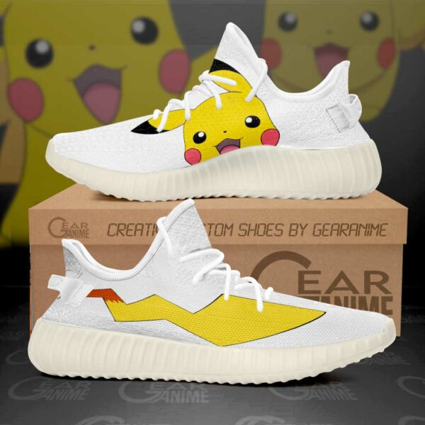 Pikachu Tail Shoes Pokemon Custom Anime Sneakers SA11 1