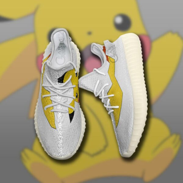 Pikachu Tail Shoes Pokemon Custom Anime Sneakers SA11 2