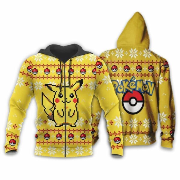 Pikachu Pokemon Ugly Christmas Sweater Custom Xmas Gift 2