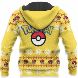 Pikachu Pokemon Ugly Christmas Sweater Custom Xmas Gift 12