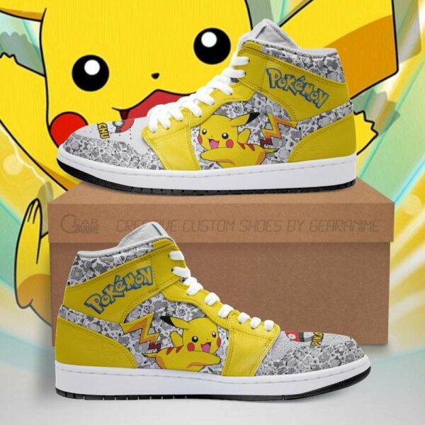 Pikachu Shoes Custom Anime Pokemon Sneakers 1