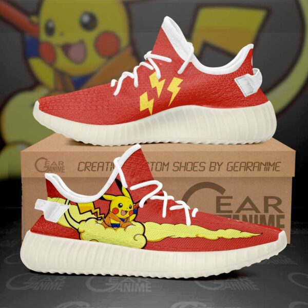Pikagoku Shoes Pikachu Mixed Goku Anime Sneakers SA11 1