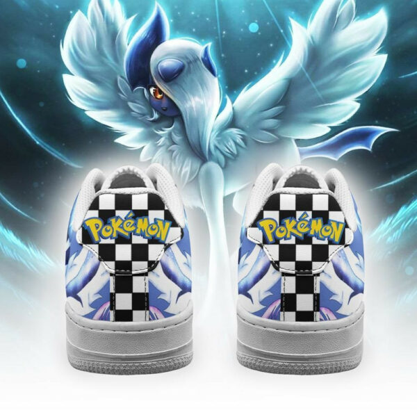 Poke Absol Shoes Checkerboard Custom Pokemon Sneakers 3
