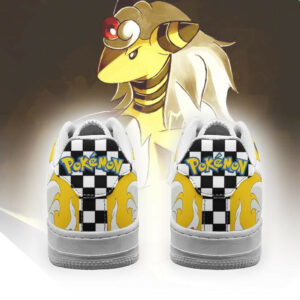 Poke Ampharos Shoes Checkerboard Custom Pokemon Sneakers 5