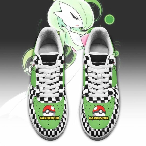 Poke Gardevoir Shoes Checkerboard Custom Pokemon Sneakers 2