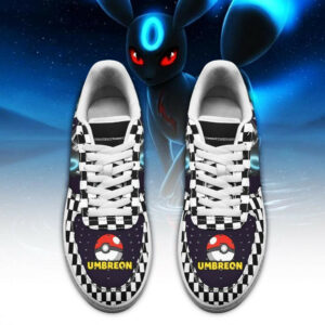 Poke Umbreon Shoes Checkerboard Custom Pokemon Sneakers 4
