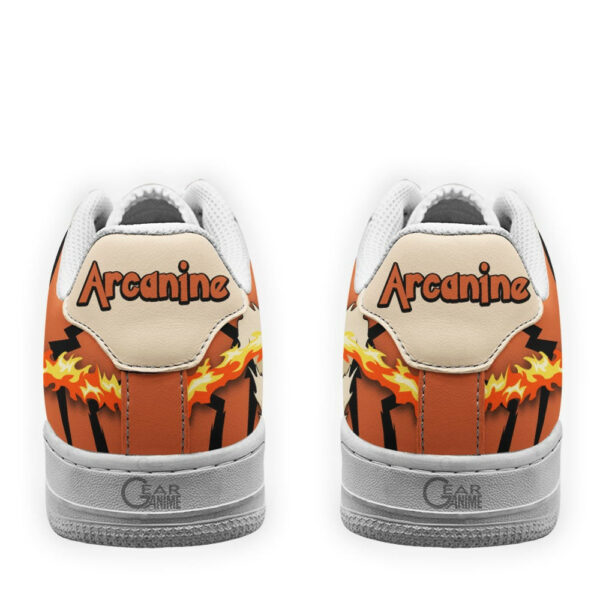 Pokemon Arcanine Air Shoes Custom Anime Sneakers 3