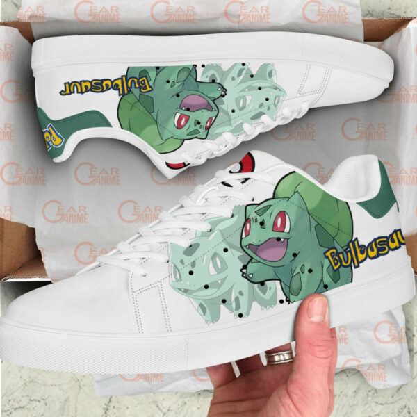 Pokemon Bulbasaur Skate Shoes Custom Anime Sneakers 2