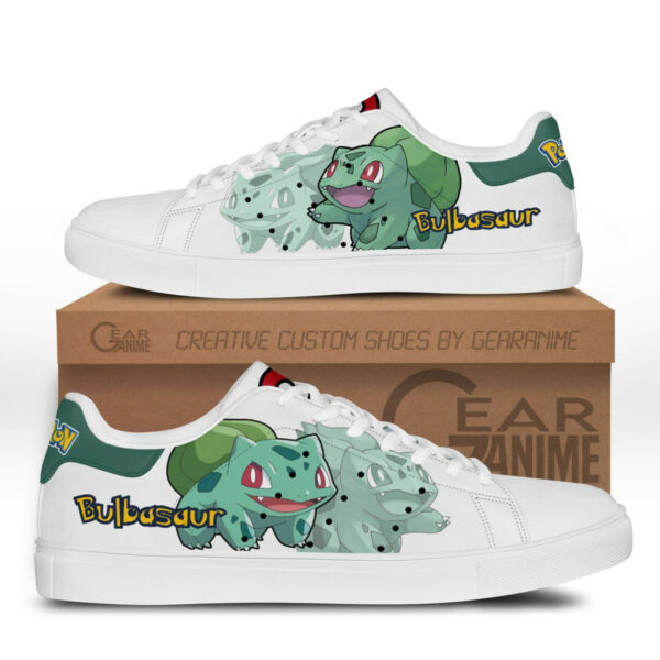 Pokemon Bulbasaur Skate Shoes Custom Anime Sneakers 1