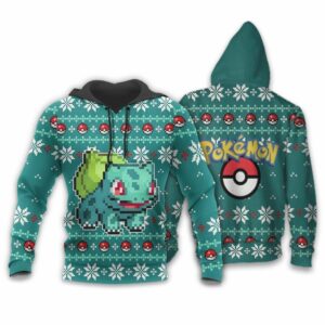 Pokemon Bulbasaur Ugly Christmas Sweater Custom Xmas Gift 9