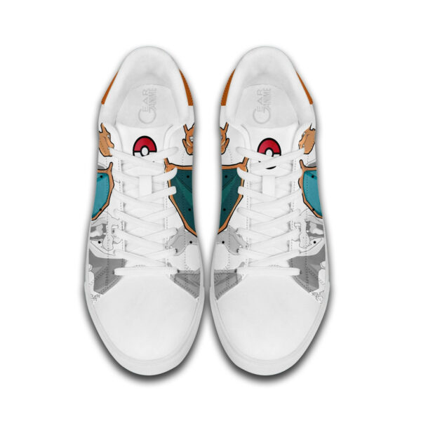 Pokemon Charizard Skate Shoes Custom Anime Sneakers 4