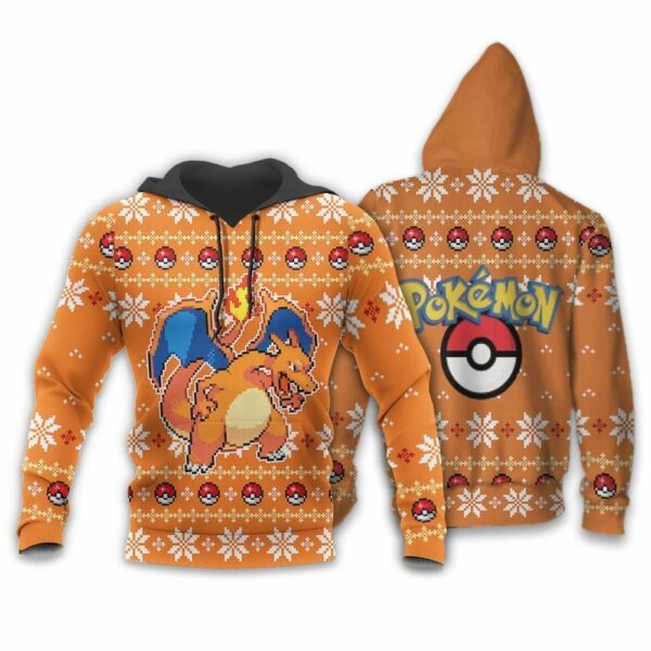 Pokemon Charizard Ugly Christmas Sweater Custom Xmas Gift 3