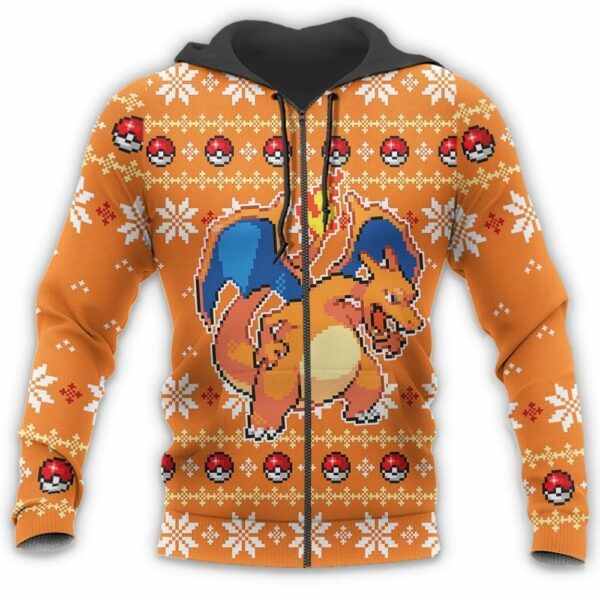 Pokemon Charizard Ugly Christmas Sweater Custom Xmas Gift 7