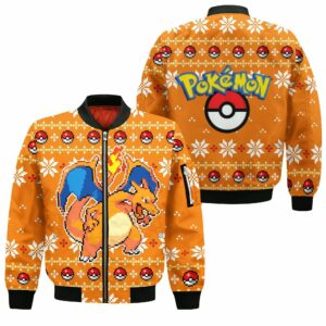 Pokemon Charizard Ugly Christmas Sweater Custom Xmas Gift 10