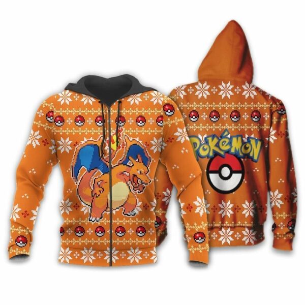 Pokemon Charizard Ugly Christmas Sweater Custom Xmas Gift 2