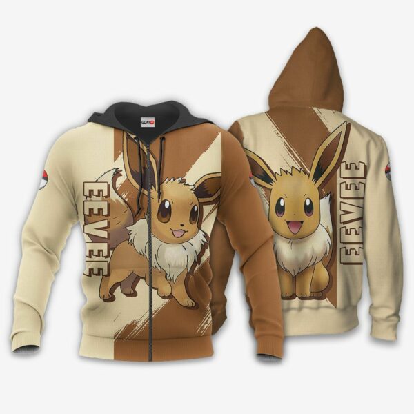 Pokemon Eevee Hoodie Custom Pokemon Anime Merch Clothes 1