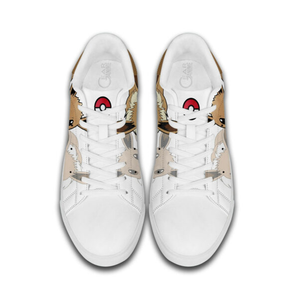 Pokemon Eevee Skate Shoes Custom Anime Sneakers 4