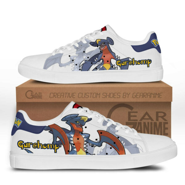 Pokemon Garchomp Skate Shoes Custom Anime Sneakers 1