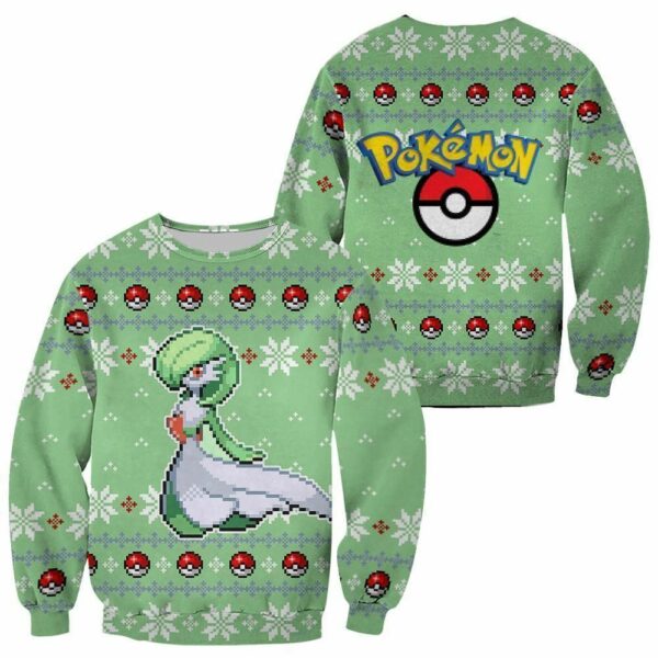 Pokemon Gardevoir Ugly Christmas Sweater Custom Xmas Gift 1