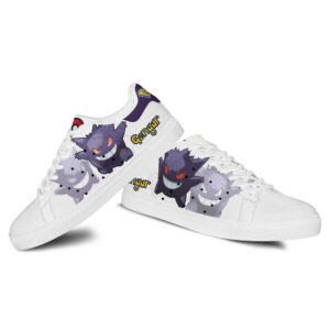 Pokemon Gengar Skate Shoes Custom Anime Sneakers 6