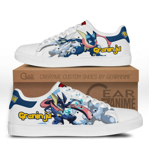 Pokemon Gereninja Skate Shoes Custom Anime Sneakers 1