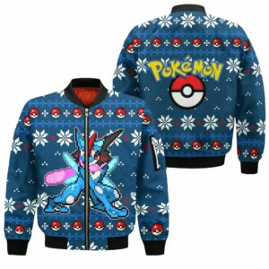 Pokemon Greninja Ugly Christmas Sweater Custom Xmas Gift 10