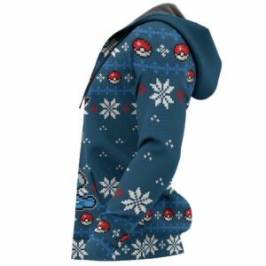 Pokemon Greninja Ugly Christmas Sweater Custom Xmas Gift 11