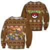 Pokemon Ugly Christmas Sweater Custom Eevee Xmas Gift 14