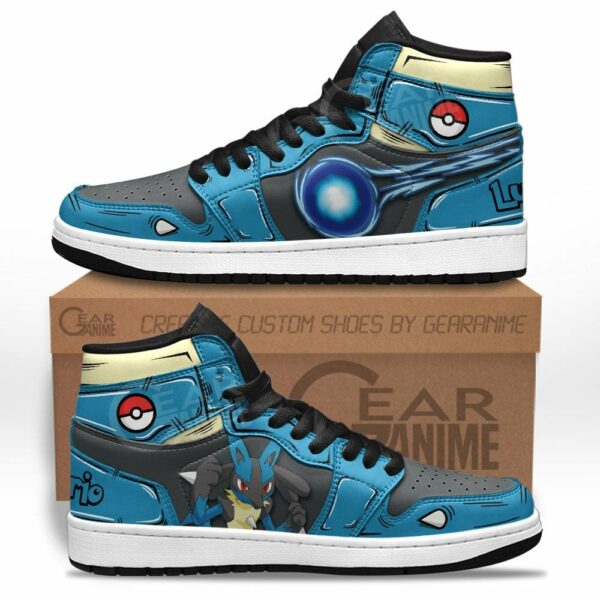 Pokemon Lucario Shoes Custom Anime Sneakers 1