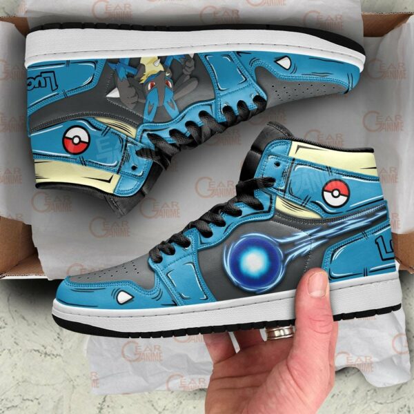 Pokemon Lucario Shoes Custom Anime Sneakers 2