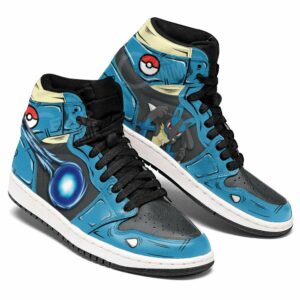 Pokemon Lucario Shoes Custom Anime Sneakers 6