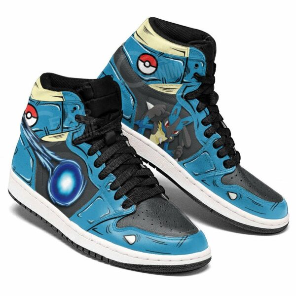 Pokemon Lucario Shoes Custom Anime Sneakers 3