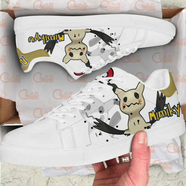 Pokemon Mimikyu Skate Shoes Custom Anime Sneakers 2