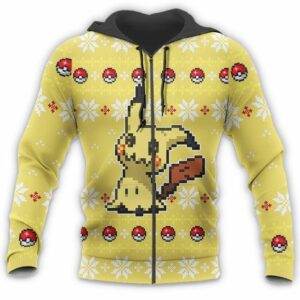 Pokemon Mimikyu Ugly Christmas Sweater Custom Xmas Gift 13