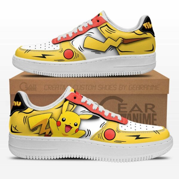 Pokemon Pikachu Air Shoes Custom Anime Sneakers 1