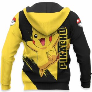 Pokemon Pikachu Hoodie Shirt Anime Zip Jacket 10