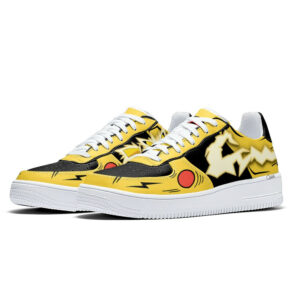 Pokemon Pikachu Thunderbolt Air Shoes Custom Anime Sneakers 6
