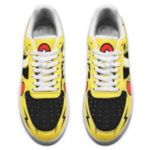 Pokemon Pikachu Thunderbolt Air Shoes Custom Anime Sneakers 7