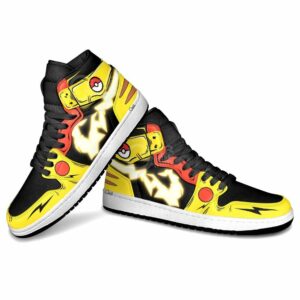 Pokemon Pikachu Thunderbolt Shoes Custom Anime Sneakers 7