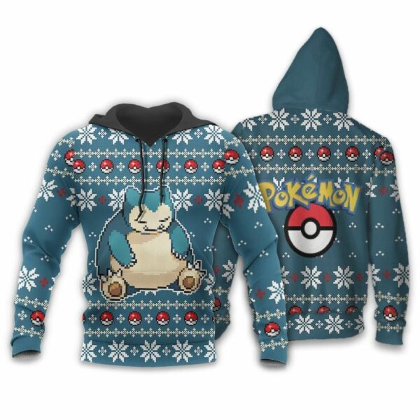 Pokemon Snorlax Ugly Christmas Sweater Custom Xmas Gift 3